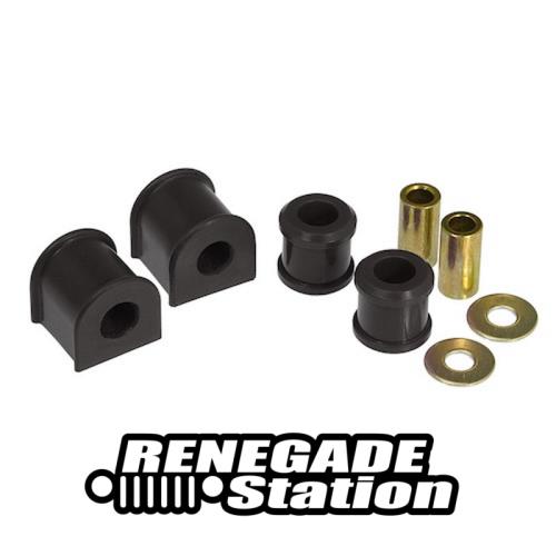Jeep Wrangler JK Polyurethan Stabigummi Set Stabibuchsen hinten schwarz Ø 19mm Prothane 07-18