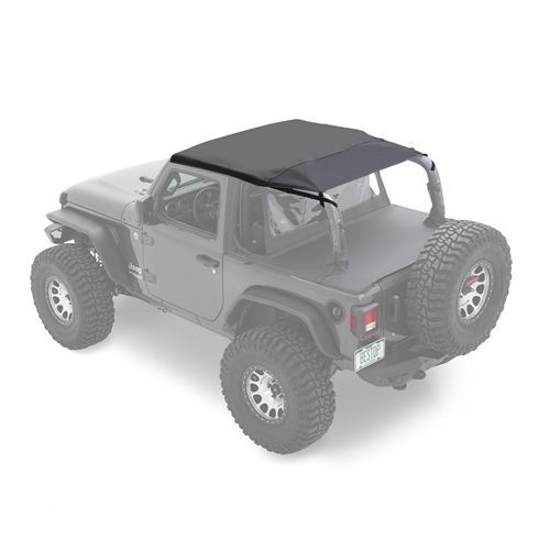 Jeep Wrangler JL 2türer Header Safari Bikini Top Cable Style Black Diamond Bestop 18-