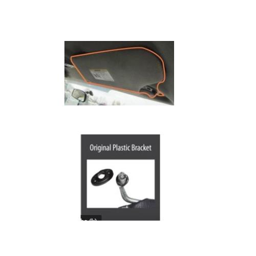 Jeep Wrangler TJ Rep Set Reperaturset Alu Halter für die Son
