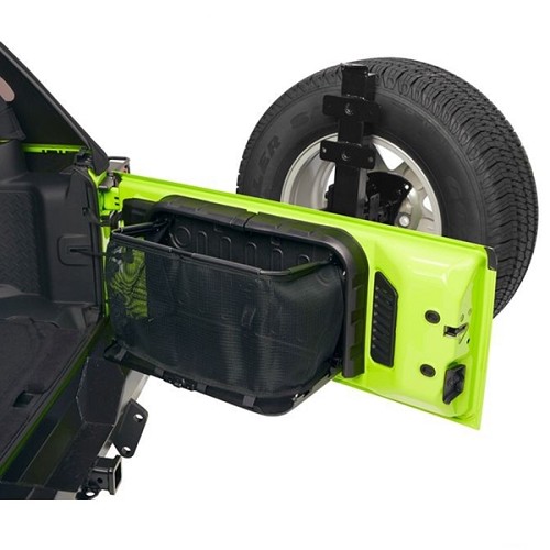 Jeep Wrangler JK Staufach klappbar Klapptisch Heckklappe innen Bestop 07-18