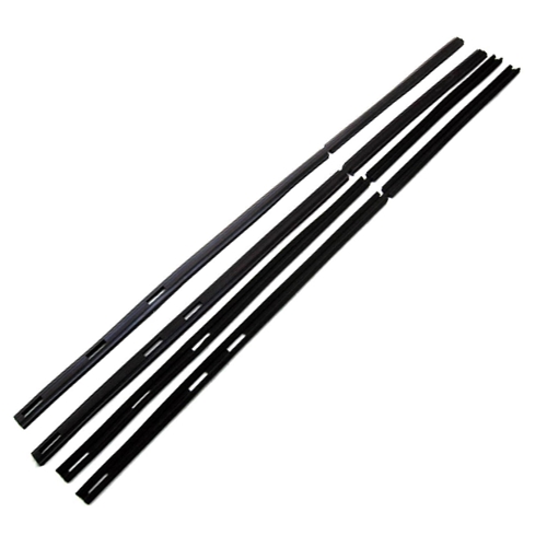 Jeep Wagoneer & Grand Wagoneer SJ 4er Set Fensterführung Dichtung Glasführungsgummi Tür vorne & hinten 63-91