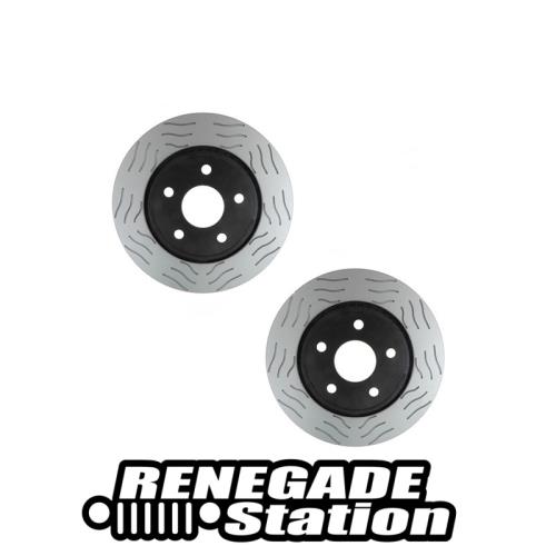 Jeep Grand Cherokee WH WK Satz Bremsscheiben vorne Performance Raybestos 05-10