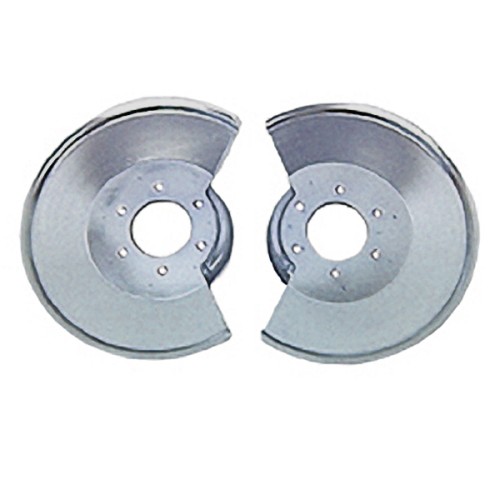 Jeep CJ Ankerblech Spritzblech Set vorne Edelstahl 2 Bolt 78-86