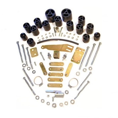 Jeep Wrangler TJ Body Lift Karosserieauflage Kit 3'' 75mm Höherlegung 96-06