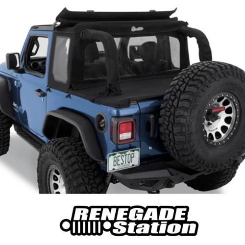 Jeep Wrangler JL 2türer Halftop Verdeck Black Diamond Bestop 18-