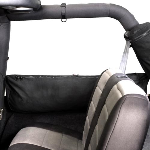 Jeep Wrangler TJ Stautasche Seitentasche hinten auf Seitenteil innen Überrollbügel 96-06