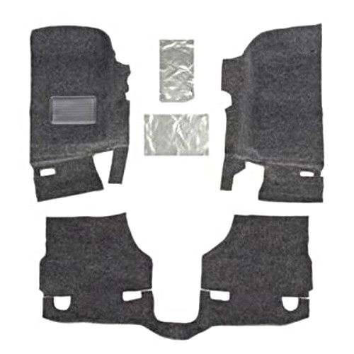 Jeep Wrangler JK 2türer Teppich Set Fussraum vorne & hinten