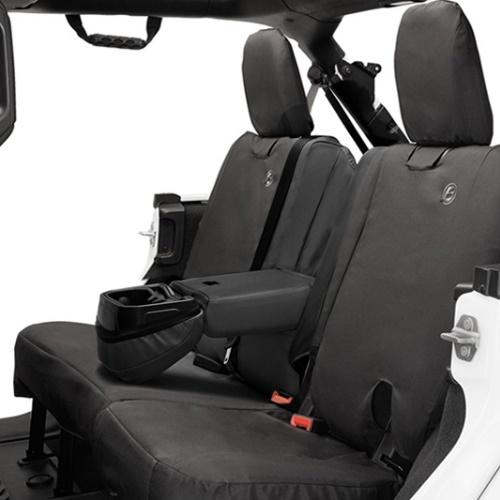 Jeep Wrangler JL 4-türer Sitzbezüge Sitzbezug hinten mit Mittelarmlehne schwarz Diamond Bestop 18-