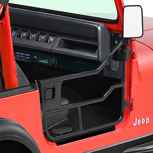 Jeep CJ7 CJ8 Element Doors Türelement Halbtür Halbtüren HighRock Matt schwarz 80-86