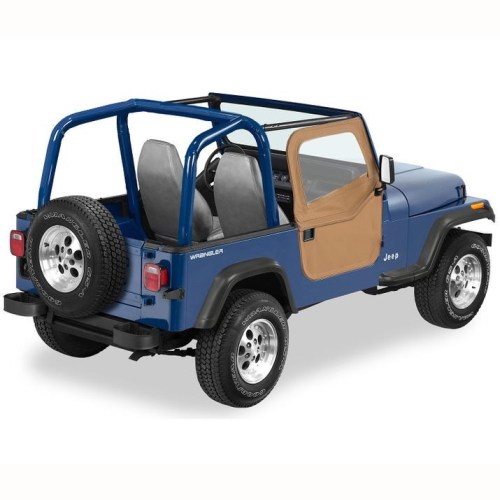 Jeep CJ CJ7 CJ8 Wrangler YJ Teilbare Türen Supertop Doors Sand Denim Bestop 80-95