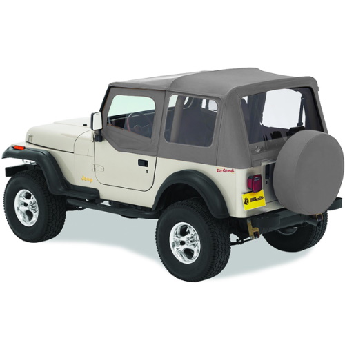 Jeep CJ7 Verdeck Ersatzplane ohne Gestänge Charcoal Denim 76-86