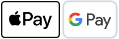 Apple Pay / Google Pay (via Stripe)