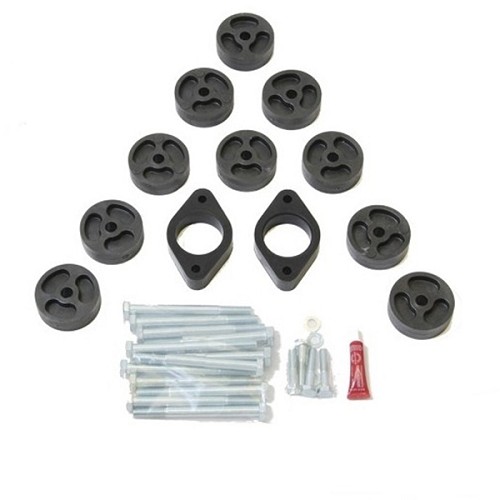 Jeep Wrangler JK Body Lift Karosserieauflage Kit 1'' 25mm Höherlegung 07-11