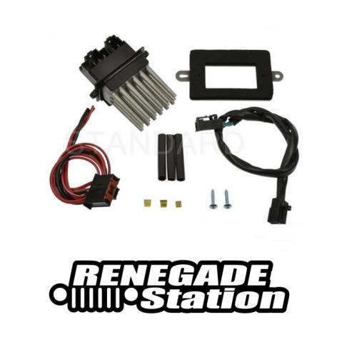 Jeep Grand Cherokee WJ WG EU Gebläsewiderstand mit Kabelset Heizungswiderstand Standard Bj. 99-04