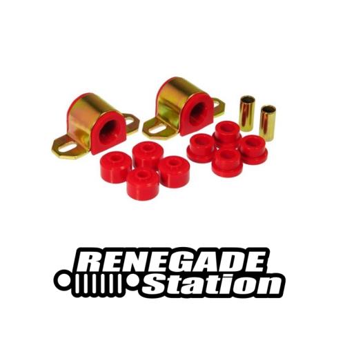 Jeep Cherokee XJ Polyurethan Stabigummi Set vorne rot Ø 28mm Prothane 84-01