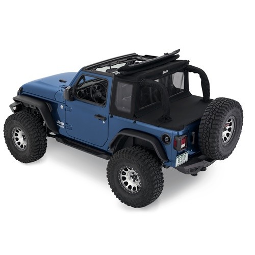 Jeep Wrangler JL 2türer Halftop Verdeck Black Diamond Bestop 18-