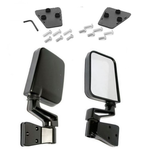 Jeep Wrangler TJ Set HIGHROCK 4x4 ™ Außenspiegel Spiegel Türscharnierspiegel Bestop 96-02