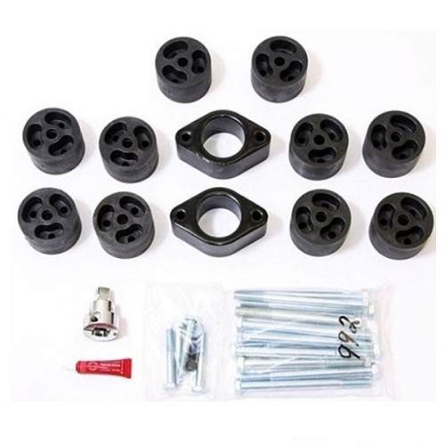 Jeep Wrangler JK Body Lift Karosserieauflage Kit 2'' 50mm Höherlegung 07-11