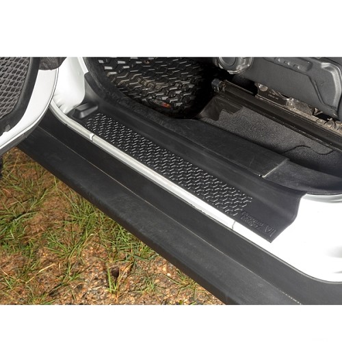Jeep Wrangler JL 4türer & Gladiator JT Einstiegskantenschutz 4-teilig Kunststoff schwarz 18-