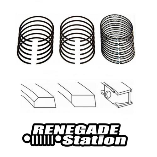 Jeep Grand Cherokee WJ WG 4,0 ltr. Set Kolbenringe Kolbenringset .030" Übermaß Sealed Power 99-04