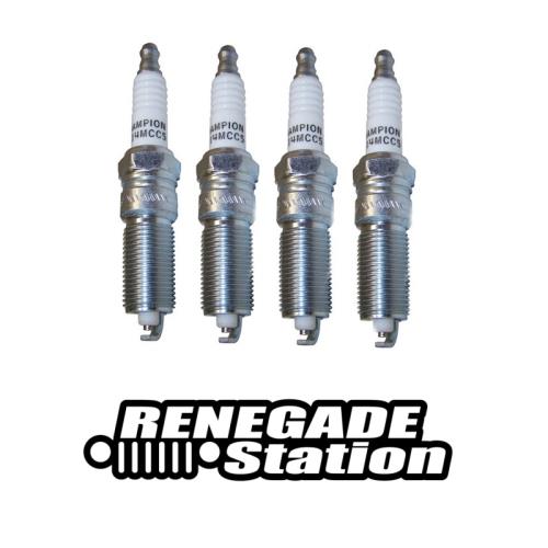 Jeep Wrangler TJ 2,4 ltr. 4er Set Zündkerzen Spark Plug Cham