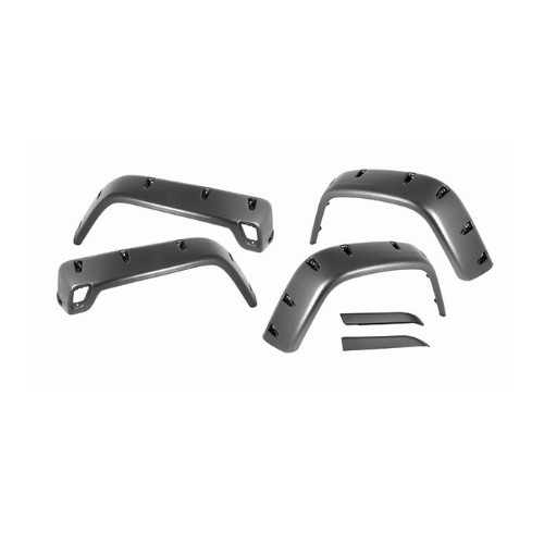 Jeep Wrangler TJ Kotflügelverbreiterung 6-teilig Verbreiterung All Terrain Pocket Stil 15cm 96-06