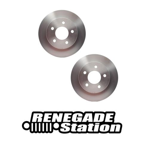 Jeep Grand Cherokee ZJ ZG Satz Bremsscheiben vorne R-Line Raybestos 92-98