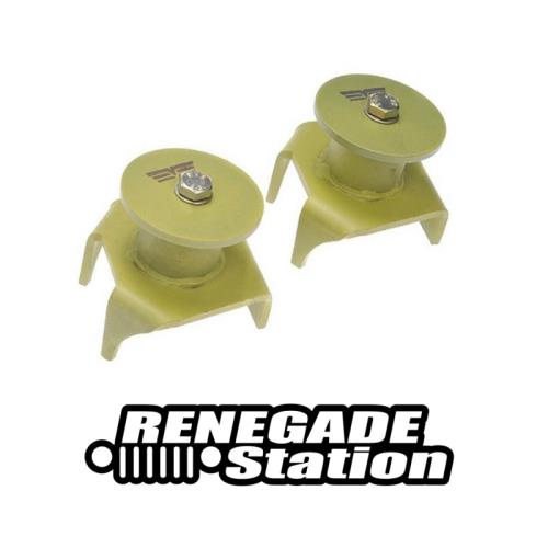 Jeep Wrangler JK Carbonstahl Federteller Set hinten unten Dana 44 Hinterachse Bj. 07-18