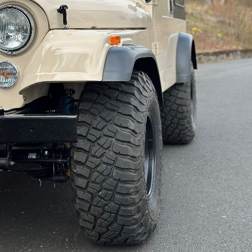 Jeep CJ Kotflügelverbreiterungssatz 4-teilig für 10" Felgen Bj. 76-86