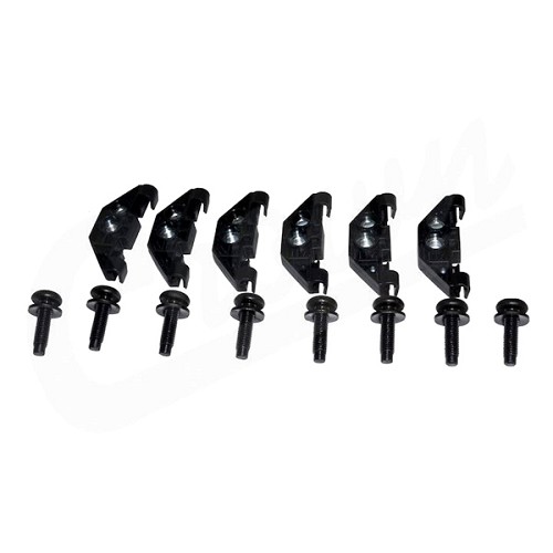 Jeep Wrangler JK Set Halter Befestigung mit Schrauben für Or