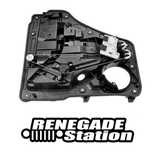 Jeep Cherokee Liberty KK elektr. Fensterheber Trägerplatte mit Motor hinten links 08-12