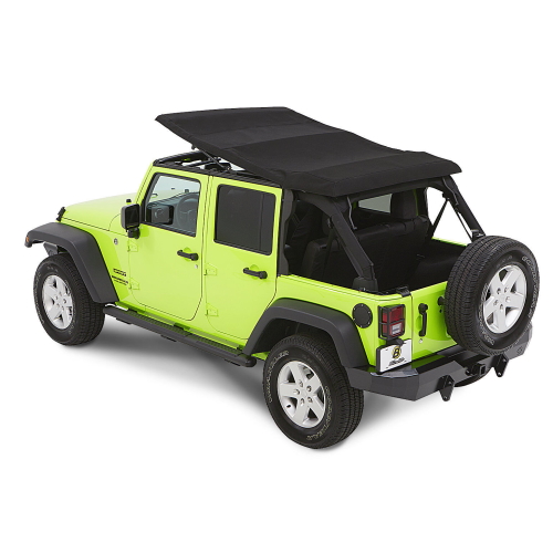 Jeep Wrangler JK 4türer Trektop NX Glide Verdeck Softtop Black Diamond Bestop 07-18