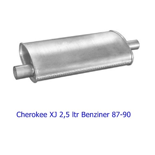 Jeep Cherokee XJ 2,5 ltr. Auspuff Endtopf Endschalldämpfer S