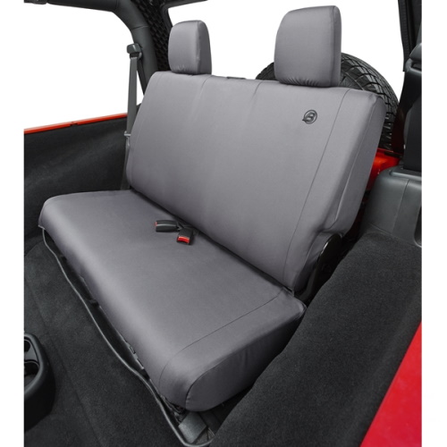 Jeep Wrangler JK 4-türer Sitzbezug Sitz hinten grau Denim Bestop 08-12