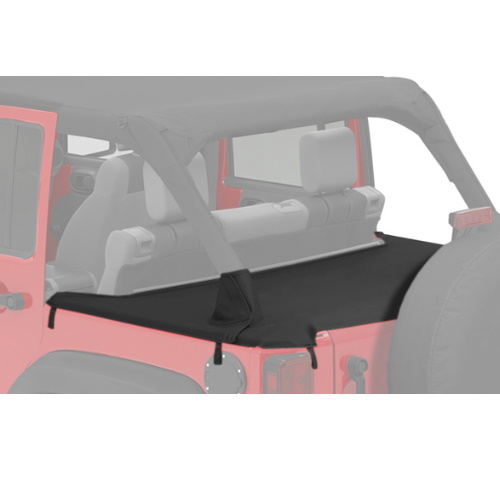 Jeep Wrangler JK 4türer Duster Abdeckung Laderaum Black Diamond 07-18