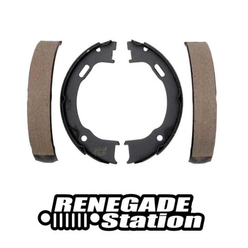 Jeep Wrangler TJ Element3 Organic Bremsbeläge Bremsbacken für die Handbremse Raybestos 03-06