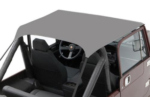 Jeep CJ Bikini Top Traditional Style Charcoal Denim Bestop 76-86
