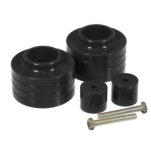 Jeep Wrangler TJ +1,5" Polyurethan Spacer Federteller Set vorne schwarz Prothane 96-06