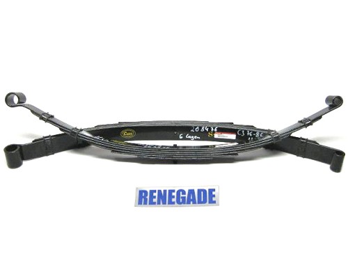 Jeep CJ Satz Blattfedern Federnpaket hinten Standard mit 6 L