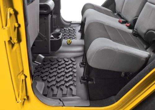 Jeep Wrangler JK 4-türer Fußmatte Fußraumwanne hinten All Terrain Bestop 07-17
