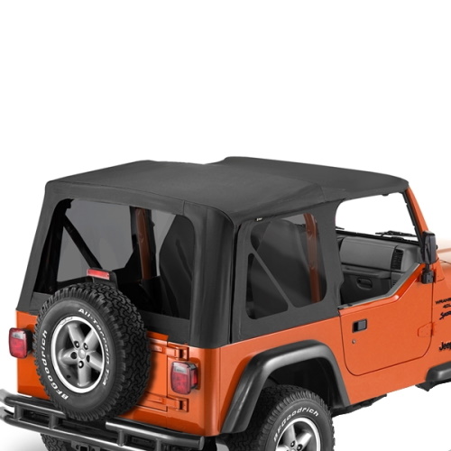 Jeep Wrangler TJ Verdeck Ersatz Verdeckhülle mit getönten Scheiben für Original Verdeck Sailcloth Bestop 03-06