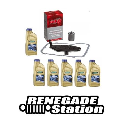 Jeep Wrangler JK 4WD Automatikgetriebefilter Getriebefilter Set mit 6ltr. ATF+4 Getriebeöl 545RFE Automatikgetriebe 07-10