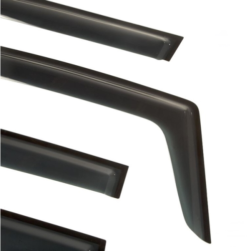 Jeep Renegade BU Set Windabweiser 4teilig schwarz matt Fensterblenden 15-18