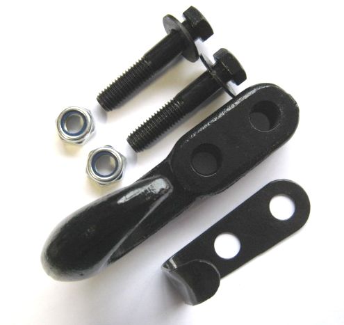 Jeep CJ Abschlepphaken Schlepphaken schwarz 2 Löcher 55-86