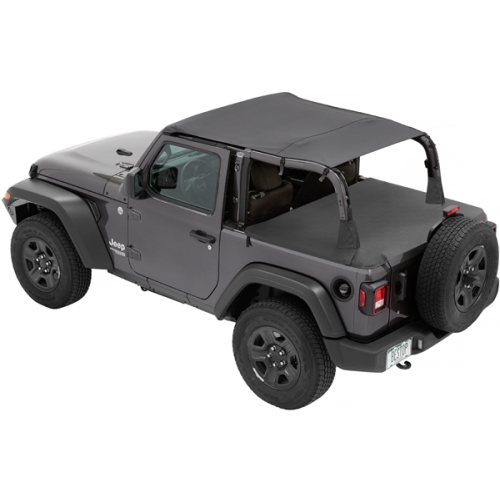 Jeep Wrangler JL 2türer Duster Deck Cover Abdeckung Kofferraum schwarz 18-