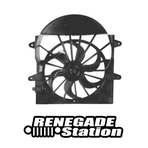 Jeep Commander XH XK 3,7 & 4,7 ltr. Lüfter Lüftermotor elektrisch mit Widerstand Bj. 08-10