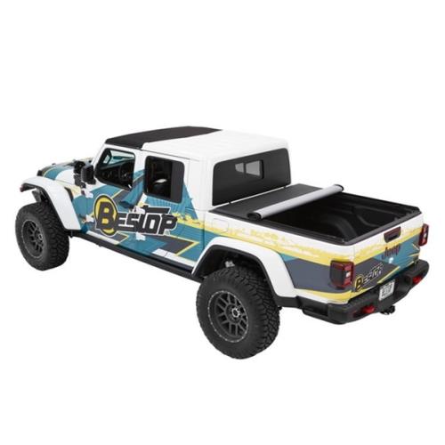 Jeep Gladiator JT Softcover Laderaumabdeckung Ladeflächenabdeckung schwarz rollbar Bestop 19-