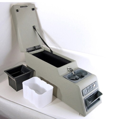 Jeep CJ Wrangler YJ Mittelkonsole Konsole "Mega" Grau 76-95