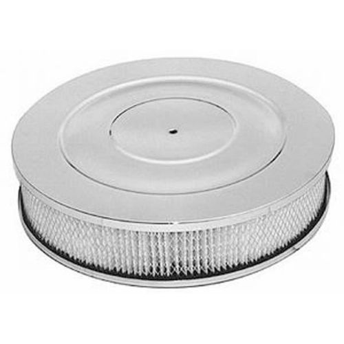 Jeep CJ Racing Power Luftfilter Chromluftfilter 14" x 3" uni