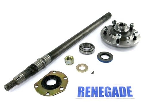 Jeep CJ Steckachsen Kit 2-teilig hinten links 76-81
